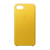 APPLE Custodia in pelle per iPhone 8 / 7 - Giallo sole